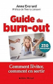 Couverture Guide du burn-out Editions Albin Michel 2017