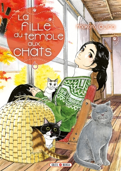 Couverture La fille du temple aux chats, tome 6