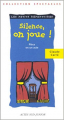 Couverture Silence, on joue ! Editions Actes Sud (Junior) 2001
