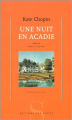 Couverture Une nuit en Acadie Editions Syrtes 2002
