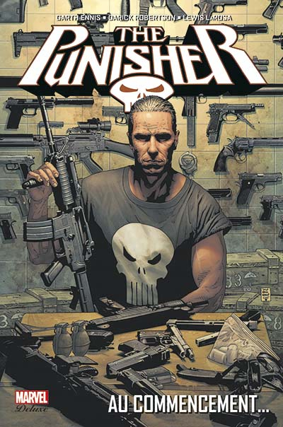 Couverture The Punisher (Marvel Deluxe), tome 1 : Au commencement...