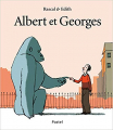 Couverture Albert et Georges Editions L'École des loisirs (Pastel) 2019
