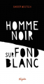 Couverture Homme noir sur fond blanc  Editions Mijade 2019