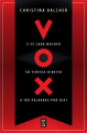 Couverture Vox Editions Topseller 2019