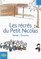 Couverture Les récrés du petit Nicolas Editions Folio  (Junior) 2007