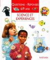 Couverture Science et expériences Editions Nathan (Questions / réponses) 1994