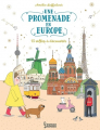 Couverture Une promenade en Europe : 15 villes à découvrir Editions Larousse (Jeunesse) 2019
