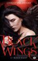 Couverture Black wings, tome 2 : Black night Editions Milady 2011