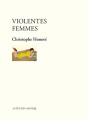 Couverture Violentes femmes Editions Actes Sud 2015