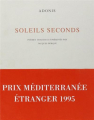 Couverture soleils seconds Editions Mercure de France 1994