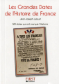 Couverture Les grandes dates de l'histoire de France Editions First (Le petit livre) 2013
