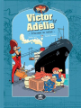 Couverture Victor & Adélie, tome 1 :  L'inconnu au ruban Editions Le lézard noir (Le petit lézard) 2018