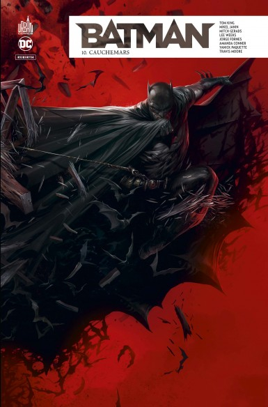 Couverture Batman Rebirth, tome 10 : Cauchemars