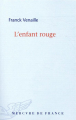 Couverture L'Enfant rouge Editions Mercure de France (Bleue) 2018