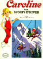 Couverture Caroline aux sports d'hiver Editions Hachette 1973