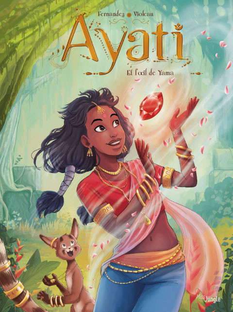 Couverture Ayati, tome 2 : Et l'oeil de Yama