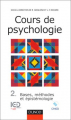 Couverture Cours de psychologie Editions Dunod (Psycho Sup) 1998