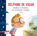 Couverture Nadine et Robert, les poissons rouges Editions Michel Lafon (Jeunesse) 2019