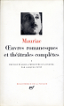 Couverture Œuvres romanesques et théâtrales complètes, tome 1 Editions Gallimard  (Bibliothèque de la Pléiade) 1978