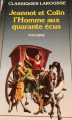 Couverture Jeannot et Colin, l'Homme aux quarante écus Editions Larousse 1973