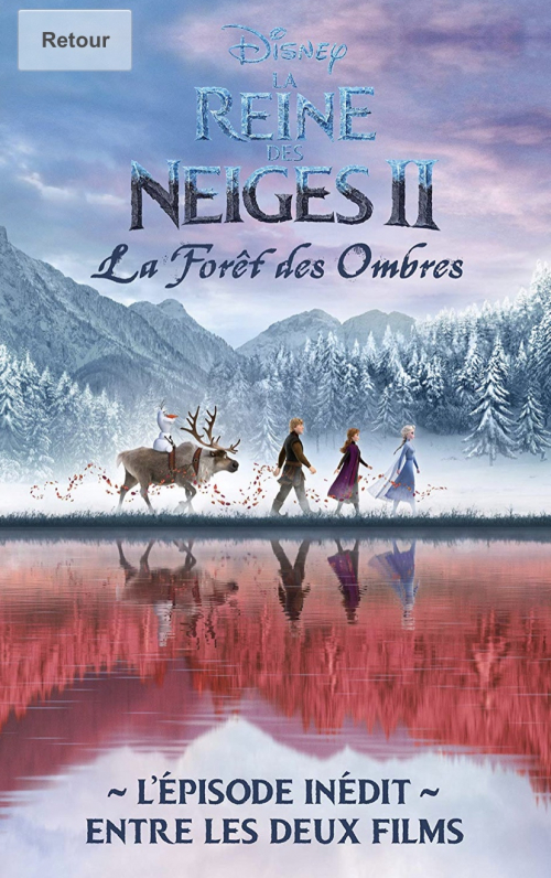 Couverture La reine des neiges 2 : La forêt des ombres
