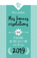 Couverture Mes bonnes résolutions  Editions Flammarion 2018