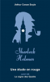 Couverture Intégrale Sherlock Holmes, tome 1 : Une étude en rouge, Le signe des Quatre Editions Archipoche 2019