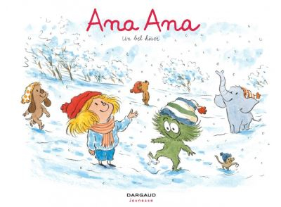 Couverture Ana Ana, tome 14 : Un bel hiver