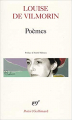Couverture Poèmes  Editions Gallimard  (Poésie) 1970