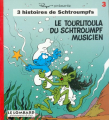 Couverture 3 histoires de Schtroumpfs, tome 03 : Le tourlitoula du Schtroumpf musicien Editions Le Lombard (Jeunesse) 1994