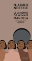 Couverture Le lamento de Winnie Mandela Editions Actes Sud 2019