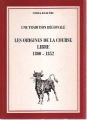 Couverture Une tradition régionale - les origines de la course libre 1800 - 1852 Editions La Fabrique 1996