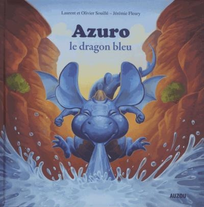 Couverture Azuro : Le dragon bleu