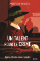 Couverture Un talent pour le crime Editions City 2019