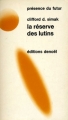 Couverture La réserve des lutins Editions Denoël (Présence du futur) 1970