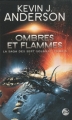 Couverture La Saga des Sept Soleils, tome 5 : Ombres et flammes Editions Bragelonne (SF) 2010