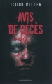 Couverture Avis de décès Editions Ixelles  2010
