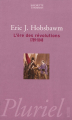 Couverture L'ère des révolutions (1789-1848) Editions Hachette (Pluriel) 2002