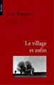 Couverture Le village et enfin Editions Bleu autour 2008