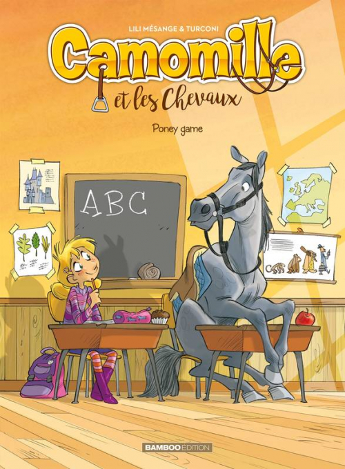 Couverture Camomille et les chevaux, tome 03 : Poney game