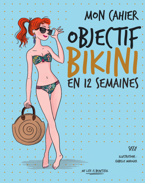 Couverture Mon cahier Objectif bikini en 12 semaines