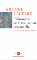 Couverture Philosophie de la réalisation personnelle Editions Robert Laffont (Réponses) 2013