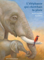 Couverture L'éléphante qui cherchait la pluie Editions Albin Michel (Jeunesse) 2019