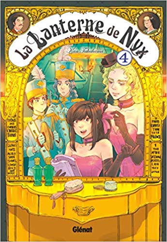 couverture du tome 4 de la lanterne de nyx