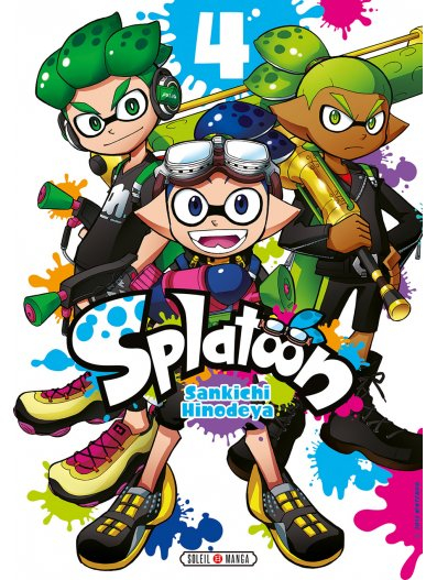 Couverture Splatoon, tome 04