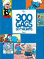 Couverture 300 gags Schtroumpfs, tome 1  Editions Le Lombard 2013