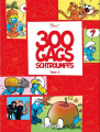 Couverture 300 gags Schtroumpfs, tome 2 Editions Le Lombard 2014
