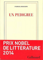 Couverture Un pedigree Editions Gallimard  (Blanche) 2005