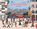 Couverture Rue des quatre vents Editions des Eléphants 2018
