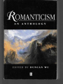 Couverture Romanticism An Anthology  Editions B. H. Blackwell 1994